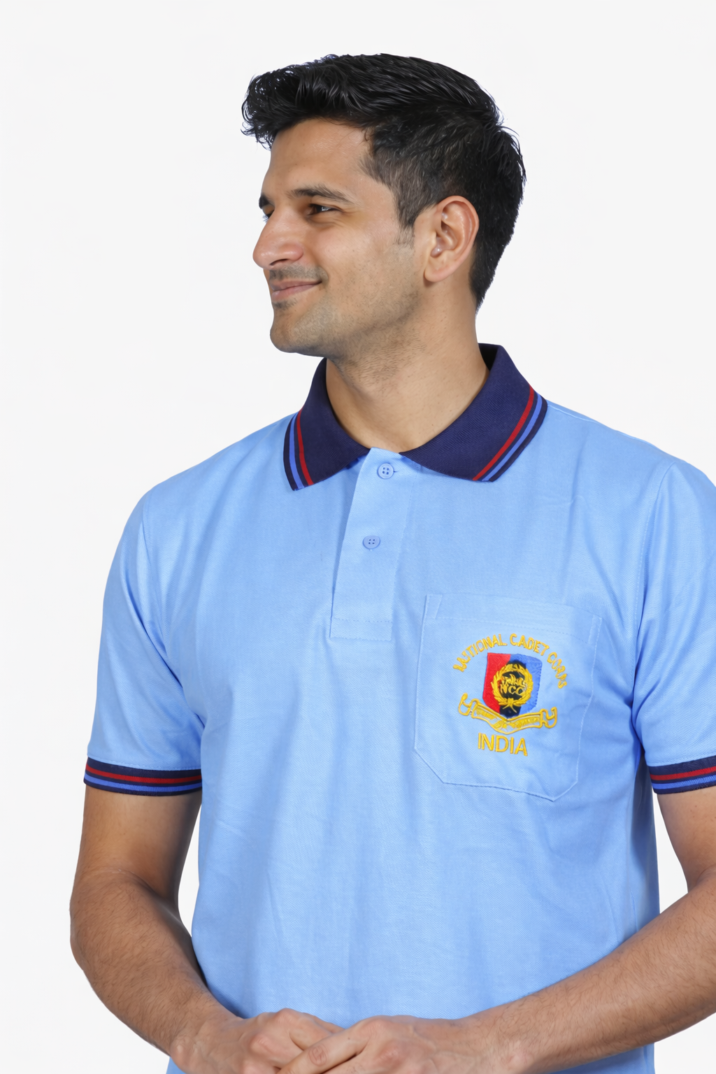 NCC Blue T-shirt (Embroidery)