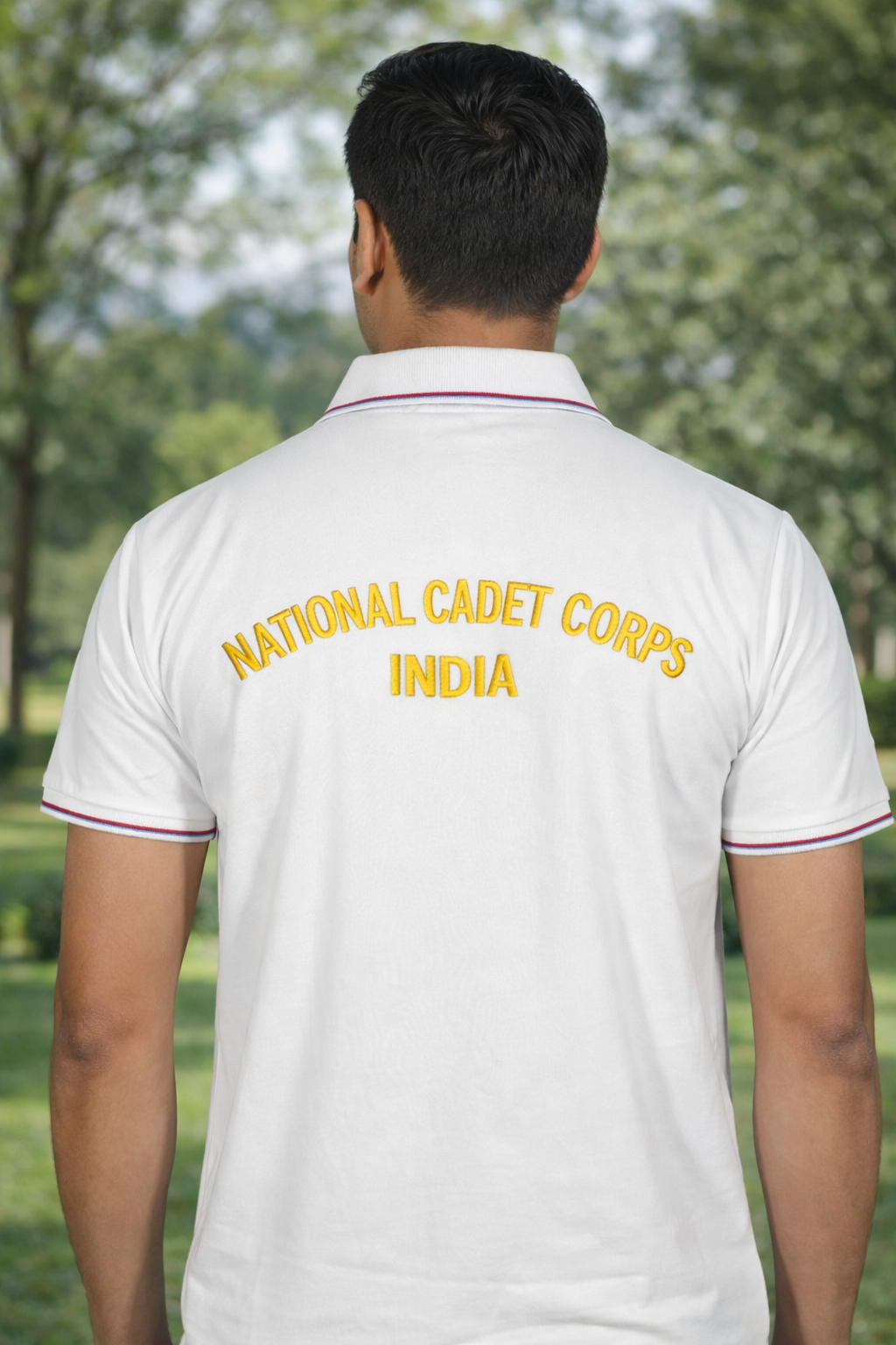 NCC White T-shirt (Embroidery)